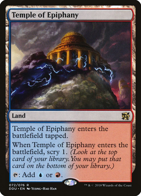 Temple of Epiphany\nDuel Decks: Elves vs. Inventors\nSingle\nMagic The Gathering