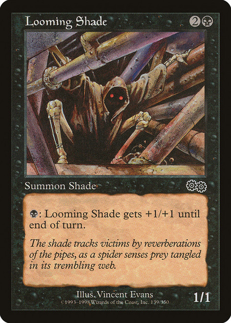 Looming Shade\nUrza's Saga\nSingle\nMagic The Gathering