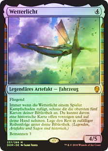 Weatherlight
Dominaria (Foil) - German
Single
Magic The Gathering