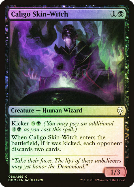 Caligo Skin-Witch\nDominaria\nSingle\nMagic The Gathering