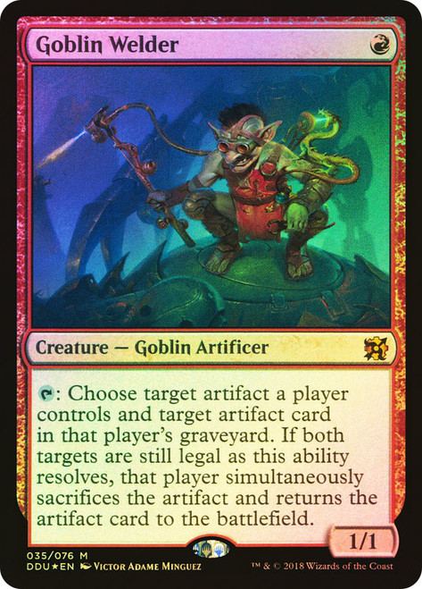 Goblin Welder\nDuel Decks: Elves vs. Inventors\nSingle\nMagic The Gathering