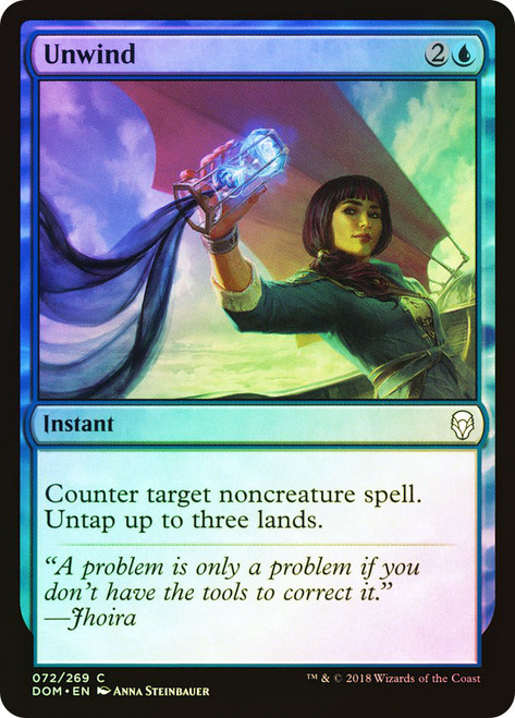 Unwind\nDominaria\nSingle\nMagic The Gathering