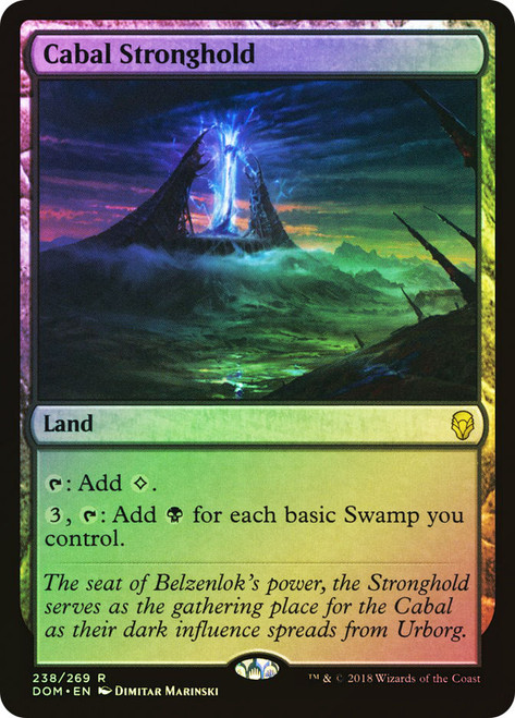Cabal Stronghold\nDominaria\nSingle\nMagic The Gathering