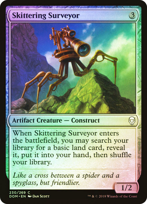Skittering Surveyor\nDominaria\nSingle\nMagic The Gathering