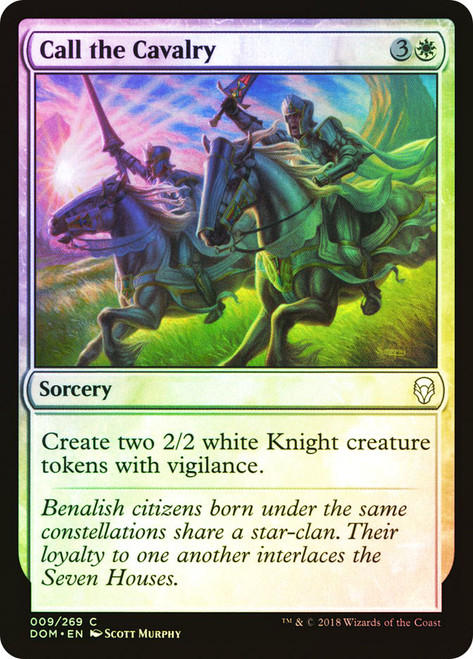 Call the Cavalry\nDominaria\nSingle\nMagic The Gathering