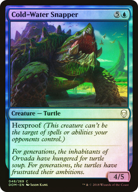 Cold-Water Snapper\nDominaria\nSingle\nMagic The Gathering