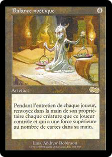 Noetic Scales
Urza's Saga - French
Single
Magic The Gathering