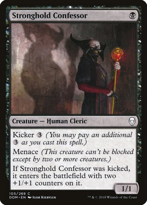 Stronghold Confessor\nDominaria\nSingle\nMagic The Gathering