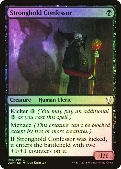 Stronghold Confessor\nDominaria\nSingle\nMagic The Gathering