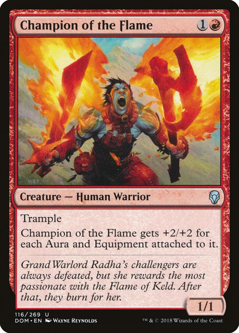 Champion of the Flame\nDominaria\nSingle\nMagic The Gathering