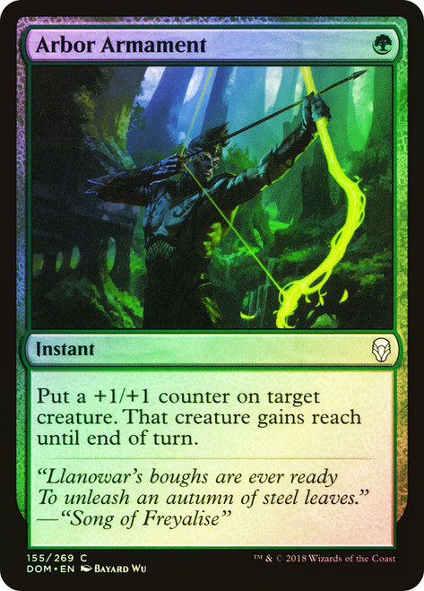 Arbor Armament\nDominaria\nSingle\nMagic The Gathering