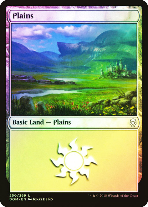 Plains (#250)\nDominaria\nSingle\nMagic The Gathering