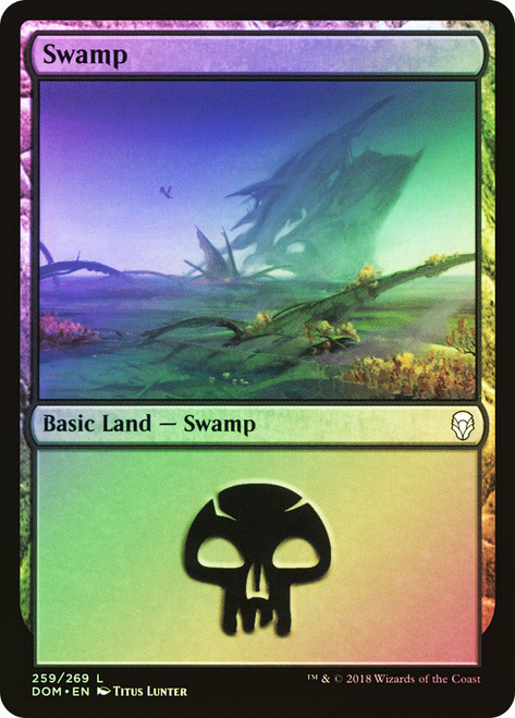 Swamp (#259)\nDominaria\nSingle\nMagic The Gathering