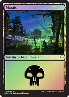 Swamp (#260)
Dominaria (Foil) - French
Single
Magic The Gathering