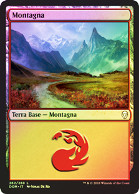 Mountain (#262)
Dominaria (Foil) - Italian
Single
Magic The Gathering