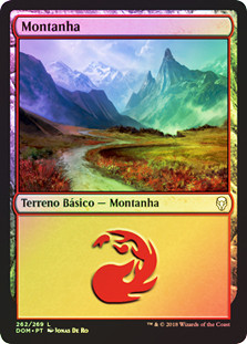 Mountain (#262)
Dominaria (Foil) - Portuguese
Single
Magic The Gathering