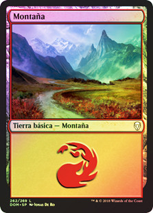 Mountain (#262)
Dominaria (Foil) - Spanish
Single
Magic The Gathering