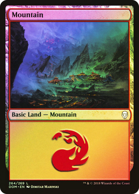 Mountain (#264)\nDominaria\nSingle\nMagic The Gathering