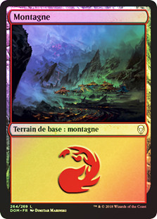 Mountain (#264)
Dominaria (Foil) - French
Single
Magic The Gathering