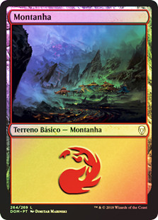 Mountain (#264)
Dominaria (Foil) - Portuguese
Single
Magic The Gathering