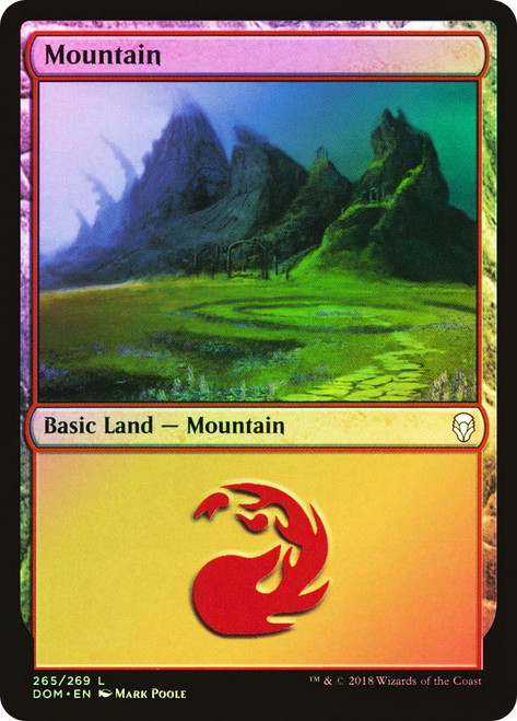 Mountain (#265)\nDominaria\nSingle\nMagic The Gathering