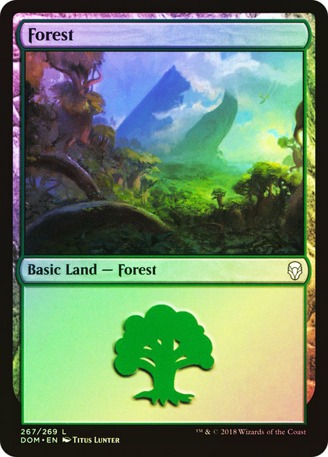 Forest (#267)\nDominaria\nSingle\nMagic The Gathering