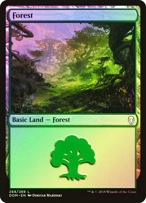 Forest (#268)\nDominaria\nSingle\nMagic The Gathering