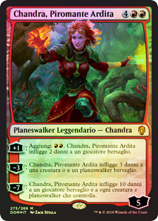 Chandra, Bold Pyromancer (Introductory Product)
Dominaria (Foil) - Italian
Single
Magic The Gathering