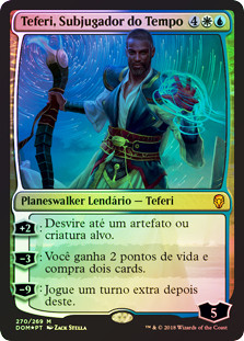 Teferi, Timebender (Introductory Product)
Dominaria (Foil) - Portuguese
Single
Magic The Gathering