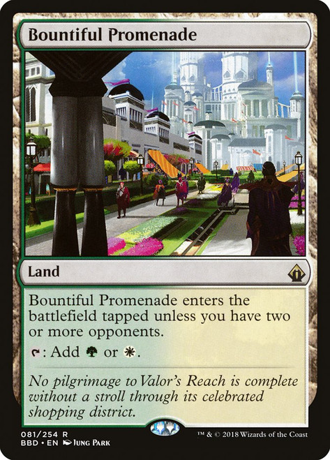 Bountiful Promenade\nBattlebond\nSingle\nMagic The Gathering