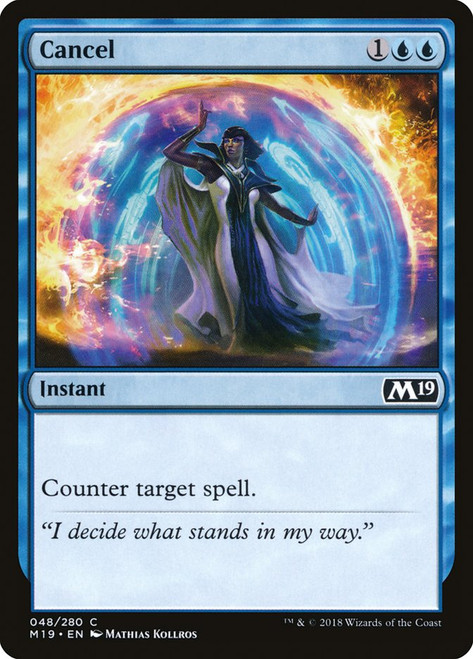 Cancel\nCore Set 2019\nSingle\nMagic The Gathering