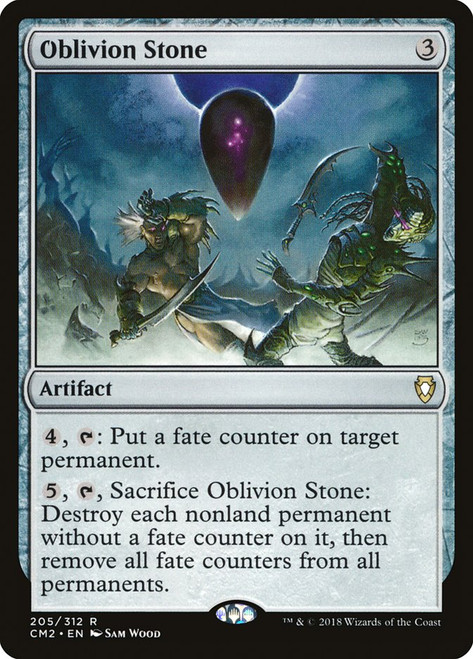 Oblivion Stone\nCommander Anthology Volume II\nSingle\nMagic The Gathering