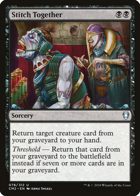 Stitch Together\nCommander Anthology Volume II\nSingle\nMagic The Gathering