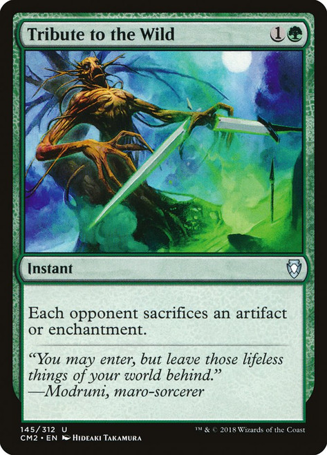 Tribute to the Wild\nCommander Anthology Volume II\nSingle\nMagic The Gathering