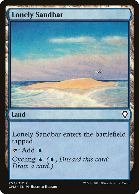 Lonely Sandbar\nCommander Anthology Volume II\nSingle\nMagic The Gathering