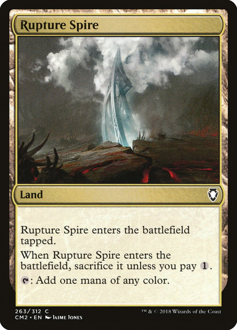 Rupture Spire\nCommander Anthology Volume II\nSingle\nMagic The Gathering