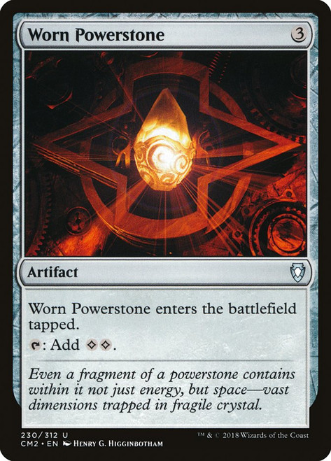 Worn Powerstone\nCommander Anthology Volume II\nSingle\nMagic The Gathering