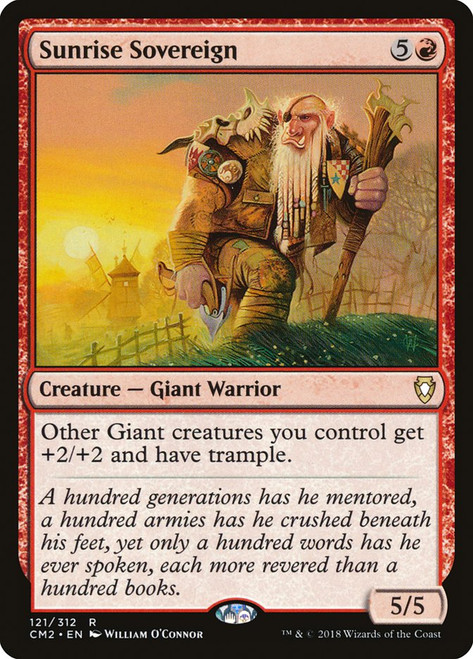 Sunrise Sovereign\nCommander Anthology Volume II\nSingle\nMagic The Gathering