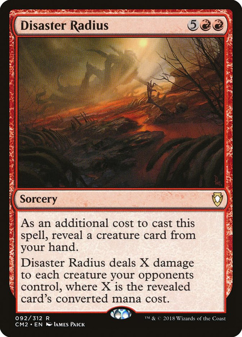 Disaster Radius\nCommander Anthology Volume II\nSingle\nMagic The Gathering