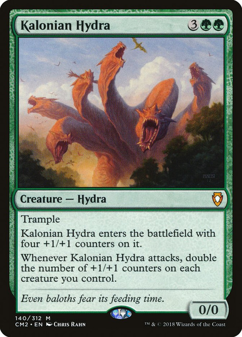 Kalonian Hydra\nCommander Anthology Volume II\nSingle\nMagic The Gathering