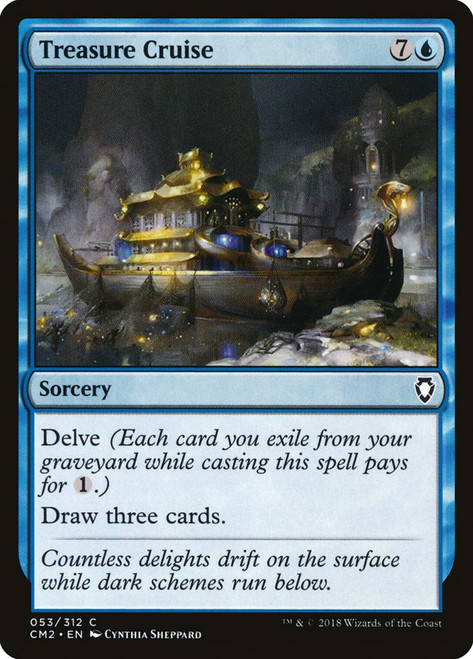Treasure Cruise\nCommander Anthology Volume II\nSingle\nMagic The Gathering