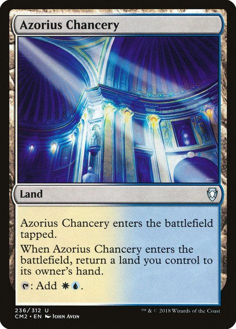 Azorius Chancery\nCommander Anthology Volume II\nSingle\nMagic The Gathering
