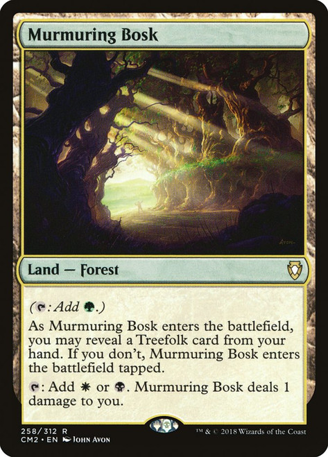 Murmuring Bosk\nCommander Anthology Volume II\nSingle\nMagic The Gathering