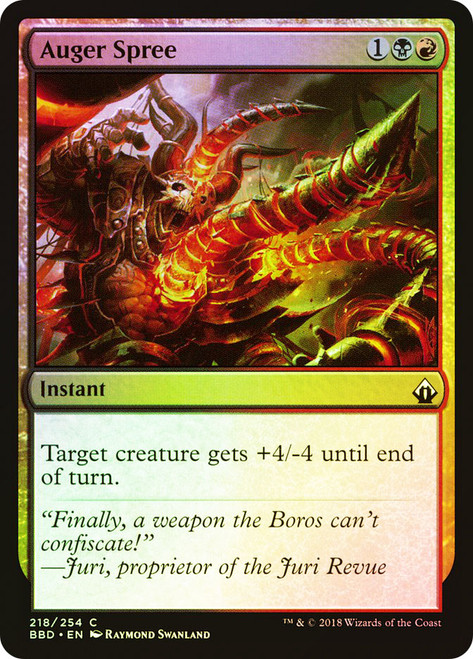 Auger Spree\nBattlebond\nSingle\nMagic The Gathering