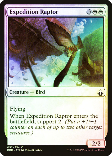 Expedition Raptor\nBattlebond\nSingle\nMagic The Gathering
