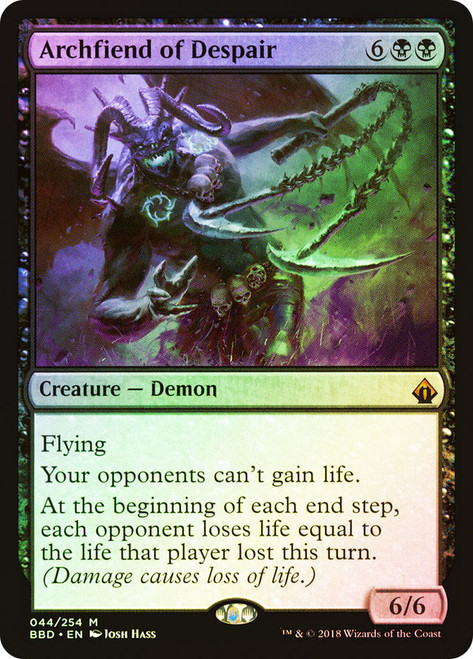 MTG Archfiend of Despair CMM 英語 Archfiend of Despair | Battlebond | Star City Games