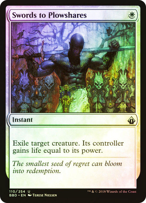 Swords to Plowshares | Battlebond - Chinese - Simplified | Star