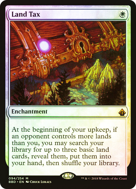 Land Tax\nBattlebond\nSingle\nMagic The Gathering