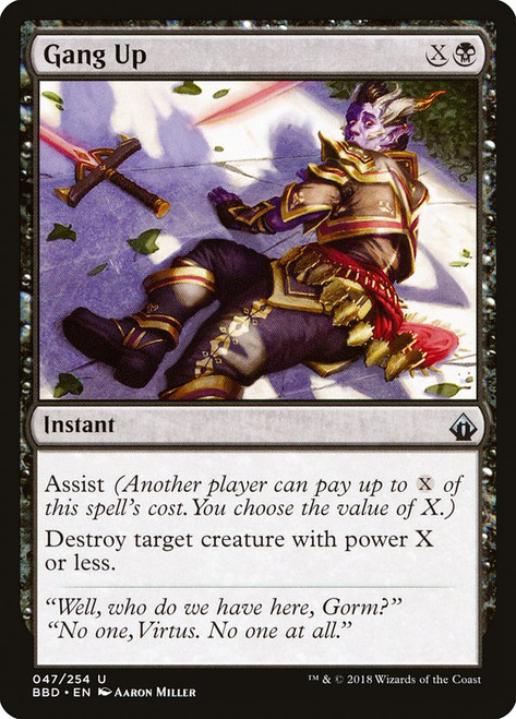 Gang Up\nBattlebond\nSingle\nMagic The Gathering