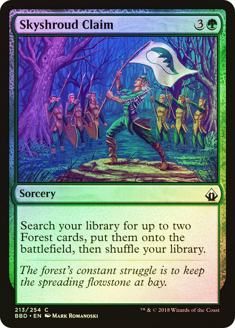 Skyshroud Claim\nBattlebond\nSingle\nMagic The Gathering